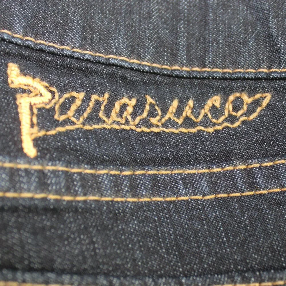 Parasuco Denim Legend Dark Indigo Blue Jeans Size 13 (Ultra-Tall)